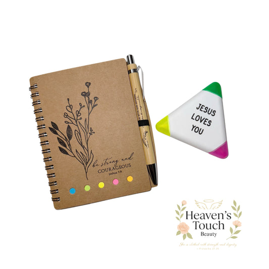 Faith Study Bundle (Scripture Journal + Stationery)